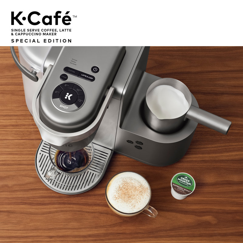 Keurig KCafe Special Edition Single Serve KCup Pod Coffee, Latte and